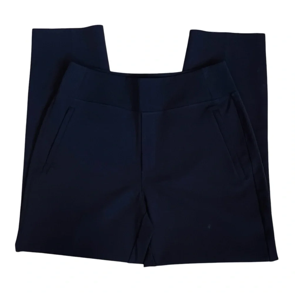 Athleta Women’s Sz 6 Black Brooklyn Ankle Pant Pull On Stretch Casual - Picture 4 of 11